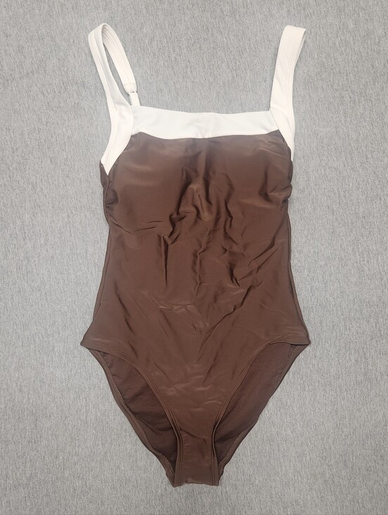 Shade & Shore Other - Shade & Shore Women’s Binding Scoop‑Neck Full‑Coverage One‑Piece Swimsuit – (S)